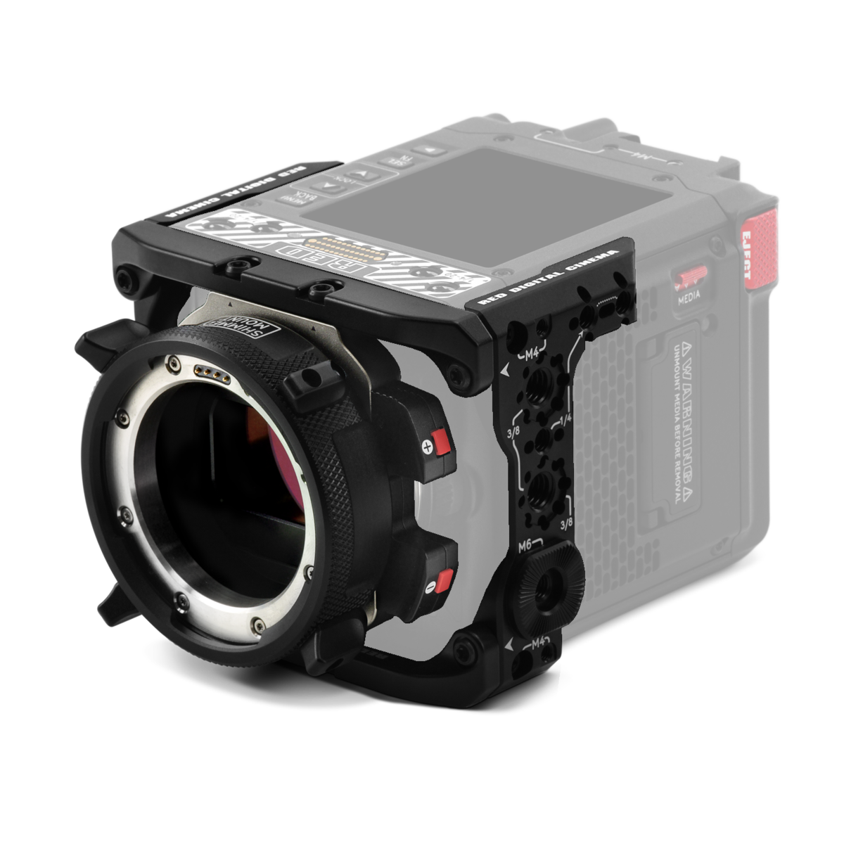 RED RF to PL Adapter with Electronic ND Filter Pac – The I.T. Factory
