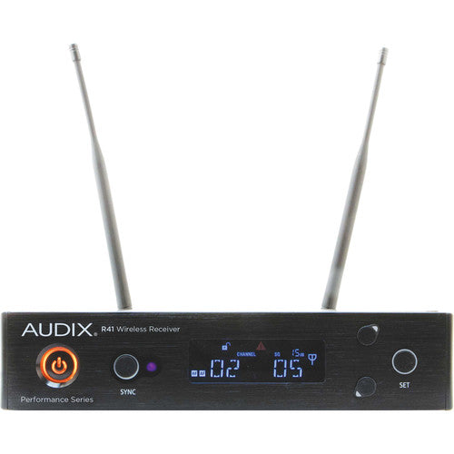 Audix R41 Single Channel True Diversity Wireless Receiver – The I.T ...