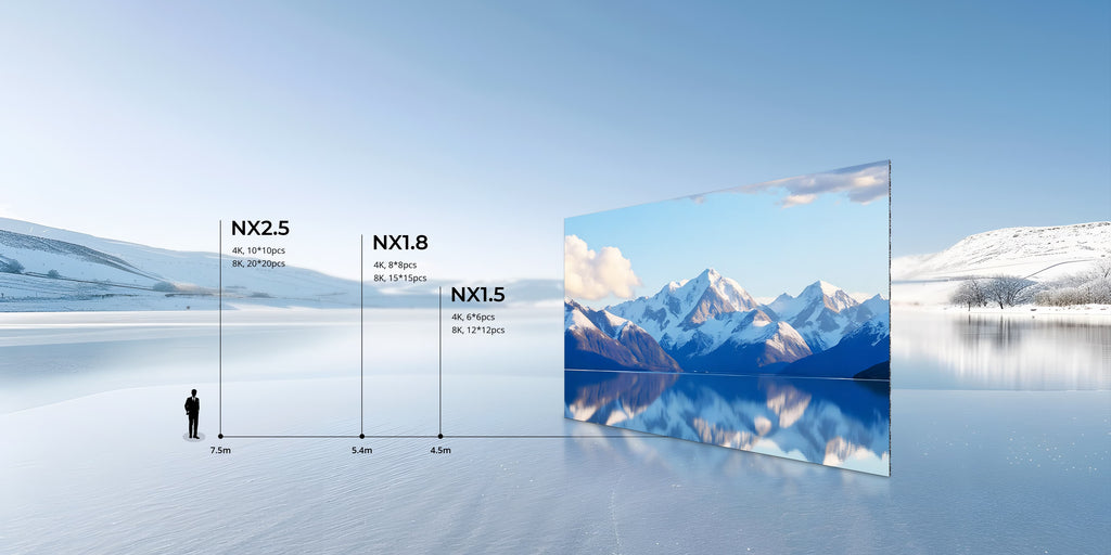 Nx18 Led Panel Absen NX Series V1X Commercial LED Display Panel - 16:9 4K/8K Ultra-Th ...